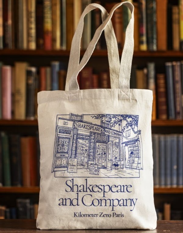 Blue Facade Tote Bag
